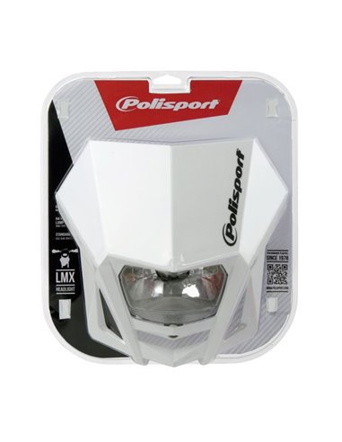 Portafaros Polisport LMX Blanco