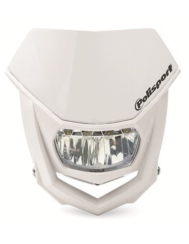 Portafaros Polisport HALO LED Blanco