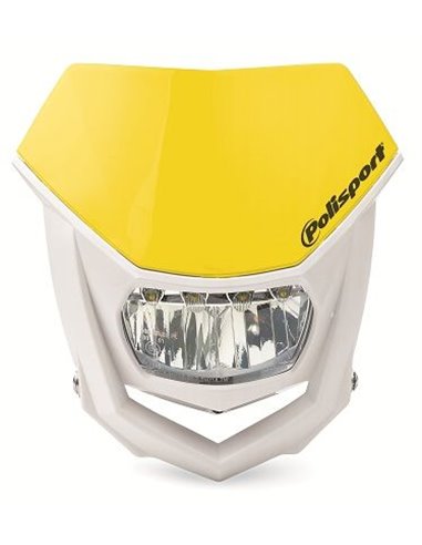 Portafaros Polisport HALO LED Amarillo Blanco
