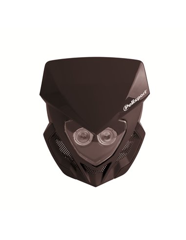 Portafaros Polisport LOOKOS EVO LED Negro