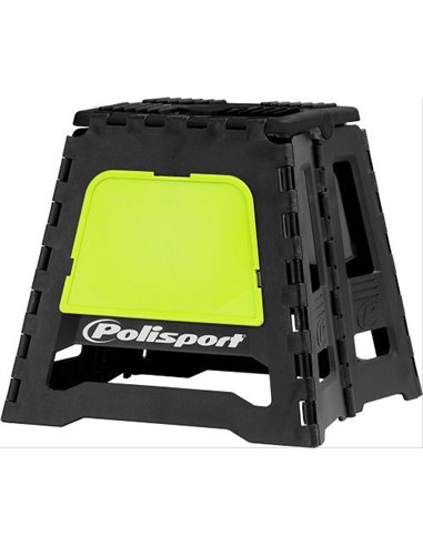 Caballete plegable Polisport Amarillo Fluor