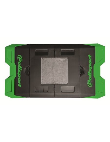 Motopad Polisport Verde Negro