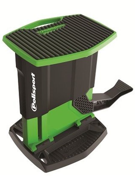 Caballete Polisport elevadorVerde Negro