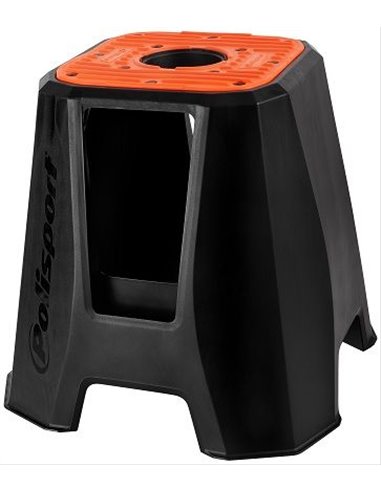 Caballete plegable Polisport BASIC Negro Naranja