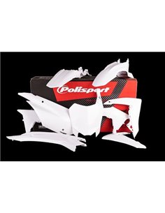 Kit de plástica Polisport HONDA CRF 110F 13-18 Blanco