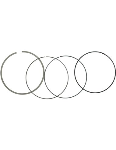 Conjunto de anéis de pistão Moose Moose Racing HP Cpn2-2-3759