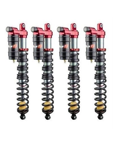 Kit de 4 amortiguadores ELKA LEGACY "PLUS" by B2R Polaris Outlaw 525 IRS 06-11