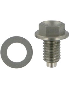 Slvr Moose Racing Magnetic Drain Plug Hp Dp116