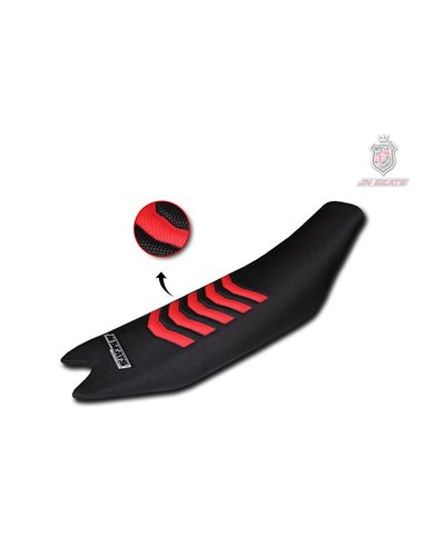 Funda asiento JN SEATS GRIP BETA RR 2T-4T 13-19. XTRAINER 15-20 Rojo y Negro
