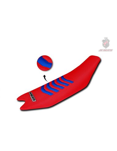 Funda asiento JN SEATS GRIP BETA RR 2T-4T 13-19. XTRAINER 15-20 Rojo Azul