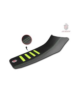 Funda asiento JN SEATS JNM3 HUSQVARNA 701 LR 20-22 Negro Amarillo Fluor Pespuntes Amarillo Fluor