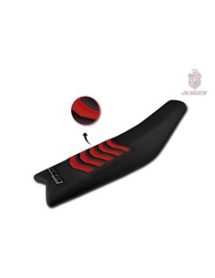 Funda asiento JN SEATS GRIP RIEJU MR MR PRO Negro Rojo