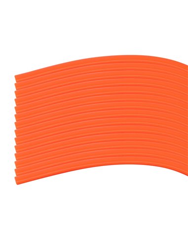 Tubo de gasolina Racepro de PVC Naranja 5mm X 8mm 14 unidades