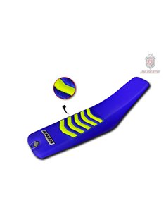 Funda asiento JN SEATS GRIP SHERCO SE-SEF 17-24 Azul Amarillo Fluor