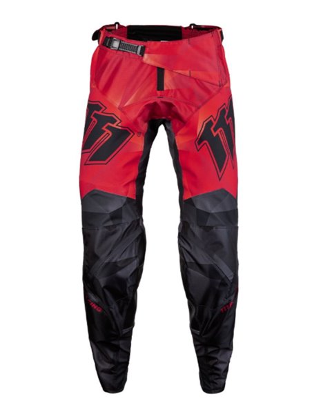 Pantalones 111Racing HELL RED 111.1 rojo y negro