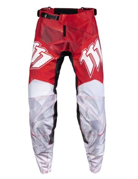 Pantalones 111Racing SHARP RED 111.1 rojo y blanco