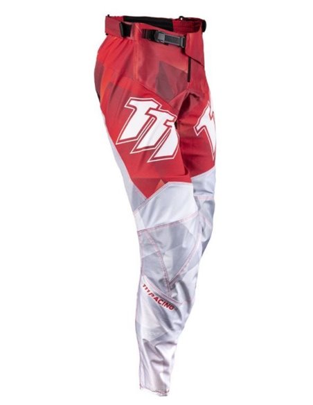 Pantalones 111Racing SHARP RED 111.1 rojo y blanco
