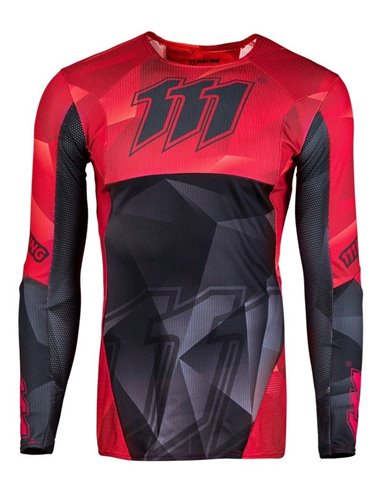 Jersey 111Racing HELL RED 111.1 rojo y negro