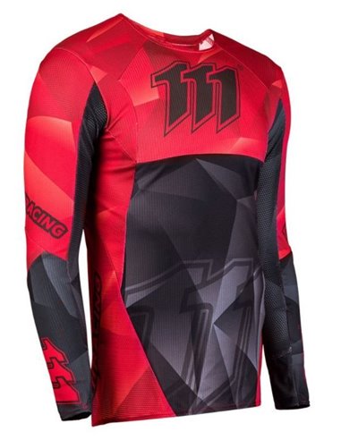 Jersey 111Racing HELL RED 111.1 rojo y negro