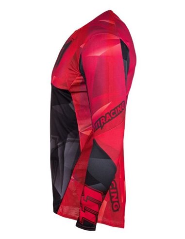 Jersey 111Racing HELL RED 111.1 rojo y negro