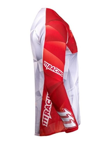 Jersey 111Racing SHARP RED 111.1 rojo y blanco