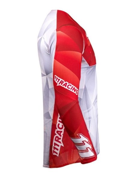 Jersey 111Racing SHARP RED 111.1 rojo y blanco