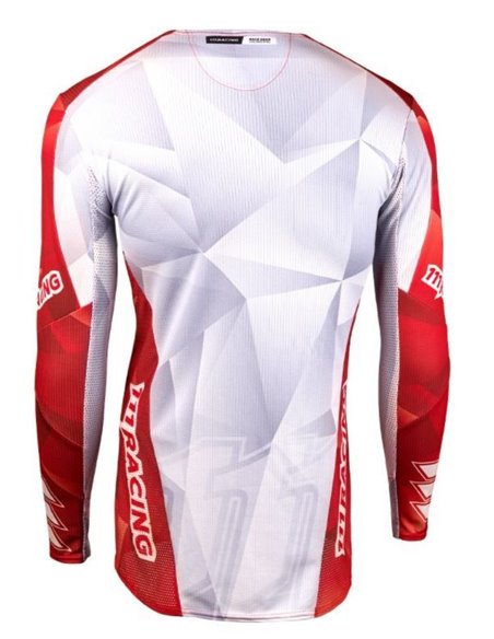 Jersey 111Racing SHARP RED 111.1 rojo y blanco