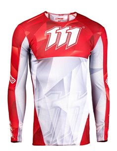 Jersey 111Racing SHARP RED 111.1 rojo y blanco