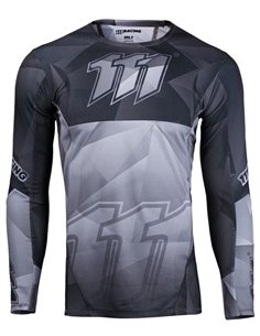 Jersey 111Racing THUNDER GRAY 111.1 gris y negro