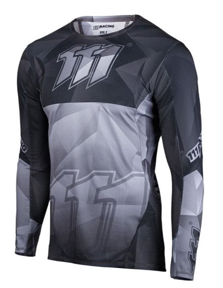 Jersey 111Racing THUNDER GRAY 111.1 gris y negro
