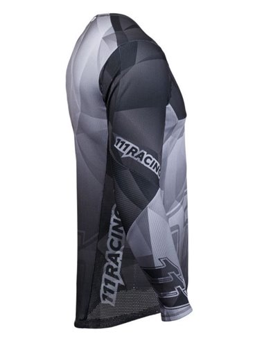 Jersey 111Racing THUNDER GRAY 111.1 gris y negro