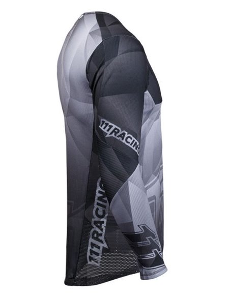 Jersey 111Racing THUNDER GRAY 111.1 gris y negro