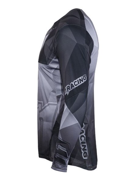 Jersey 111Racing THUNDER GRAY 111.1 gris y negro