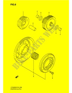 Bendix arranque SUZUKI LTR 450 06-11