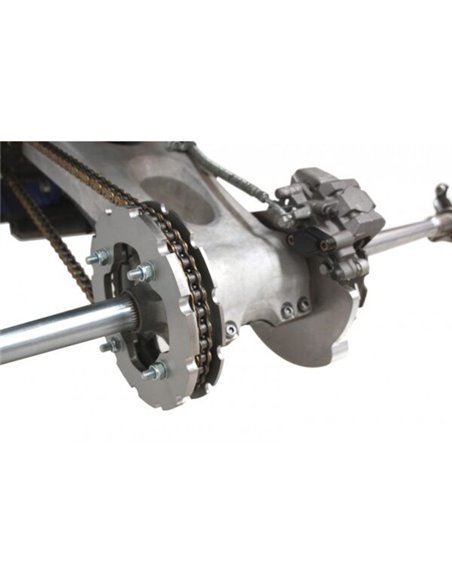 Protector de cadena de acero XRW YAMAHA YFZ 450R