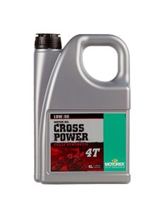 Aceite MOTOREX Cross Power 4T 10w50 4L