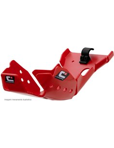 Protector de carter enduro Crosspro DTC rojo HONDA CRF 250R-RX 21-22 300RX 21-22