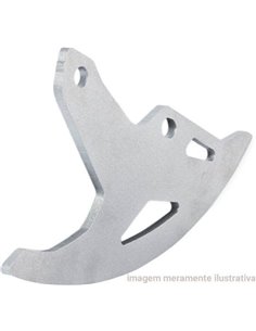 Protector disco trasero aluminio pulido CROSSPRO HONDA CR 125 250 00-07 CRF 250 04-23 300 19-23 400 20-23 450 17-23