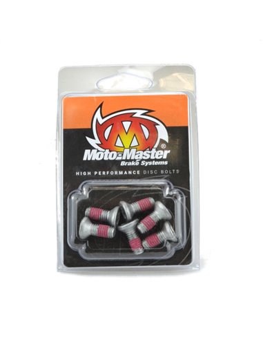 Tornillos para disco de freno MOTOMASTER M6x12 (6 unidades) YAMAHA FANTIC KAWASAKI SUZUKI HUSQVARNA ...-14