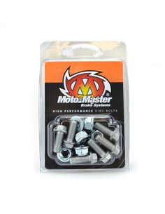 Tornillos para disco de freno MOTOMASTER M6x16 (6 unidades) KTM ...03 HUSQVARNA TC 65 17-19 TM RACING