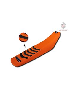 Funda asiento JN SEATS GRIP KTM EXC TBI 24-26 naranja negro