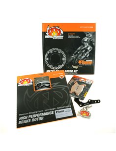 Kit de freno delantero MOTOMASTER flotante 270mm con adaptador y pastillas GASGAS 2T-4T 21-... HUSQVARNA 2T-4T 22-...