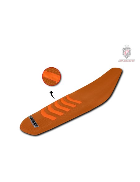 Funda asiento universal B2R by JN SEATS GRIP naranja con humps naranjas