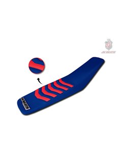 Funda asiento JN SEATS GRIP SHERCO SE-SEF 17-23 azul rojo