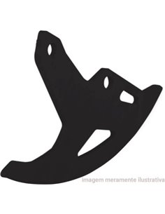 Protector disco trasero aluminio negro CROSSPRO HONDA CR 125 250 00-07 CRF 250 04-23 300 19-23 400 20-23 450 17-23
