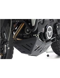 Protector de carter trail aluminio negro texturado CROSSPRO MOTO-MORINI X-CAPE 649 2022