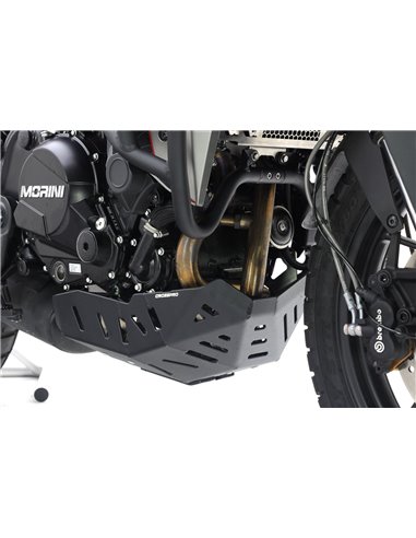 Protector de carter trail aluminio negro texturado CROSSPRO MOTO-MORINI X-CAPE 649 2022
