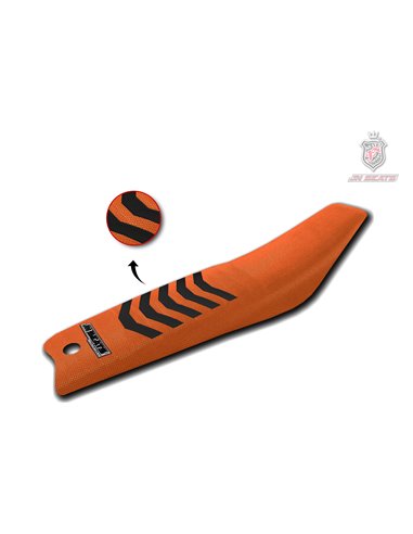 Funda asiento JN SEATS GRIP KTM SX 65 16-23 naranja negro