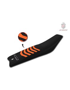 Funda asiento JN SEATS GRIP KTM SX 65 16-23 negro naranja