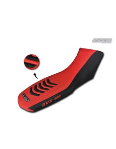 Funda de asiento JN SEATS roja y negra para ARTIC CAT DVX 400